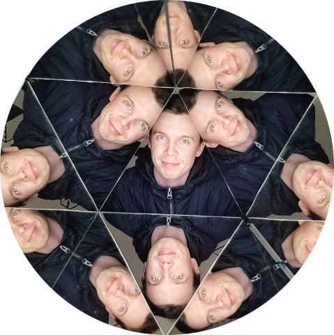 Rotating portrait of Georg Bökman